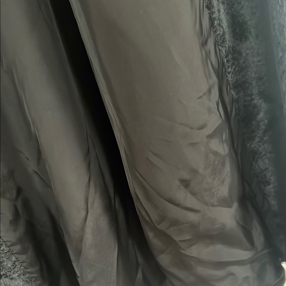 Emporio Armani Black Faux Fur Coat - Picture 5 of 16